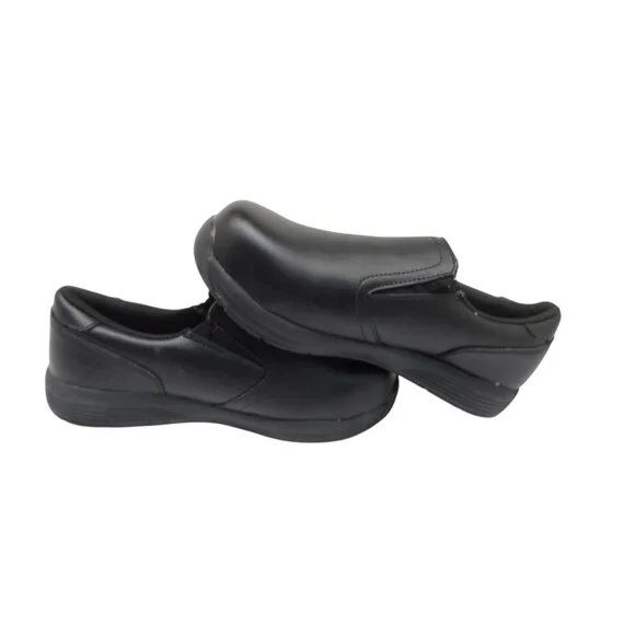 Brazos Women's Low-Cut Slip-On Safety Toe Work Shoes 168003 Black Size 8B - Picture 6 of 8